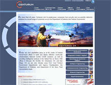 Tablet Screenshot of centurum.com